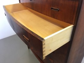 Danish Bow Front Chest