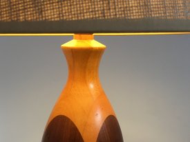 Fruit Wood Table Lamp