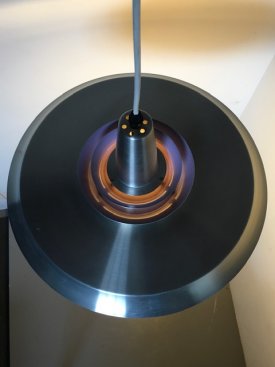 1960’s Swedish Aluminium Pendant