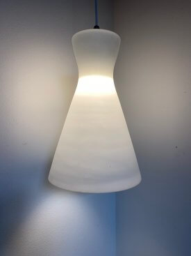 Opaline Cone Pendants