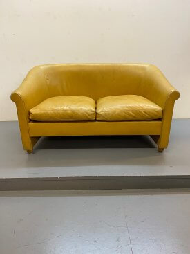 French Leather Sofa