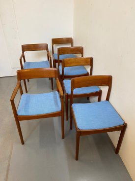British Teak Dining Chairs