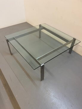 Steel & Glass Coffee Table