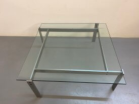 Steel & Glass Coffee Table