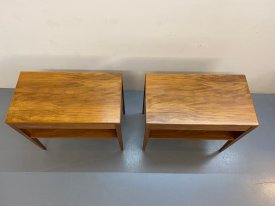 1960’s Walnut Bedside Tables