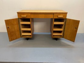 1950’s British Oak Small Desk