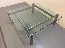 Steel & Glass Coffee Table