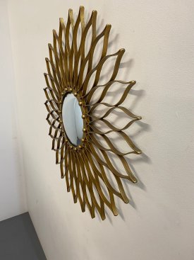 Sunburst Convex Mirror