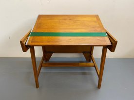 1950’s Oak Desk/Drafting Table