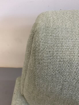 Danish Green Wool Armchair