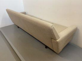 Danish 4 Seat Wool Sofa