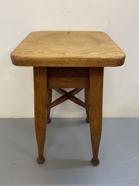 1940’s Solid Oak Stools