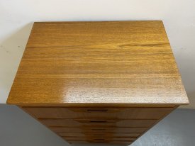 Tall Teak British Chest