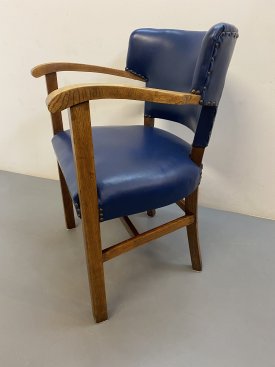 1940’s British Oak Armchairs