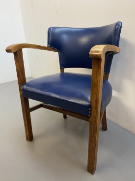 1940’s British Oak Armchairs