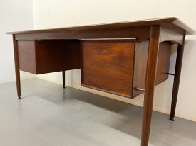 Danish Teak Executive Desk