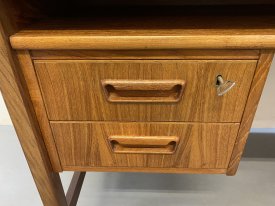 Danish Teak 4 Drawer Desk