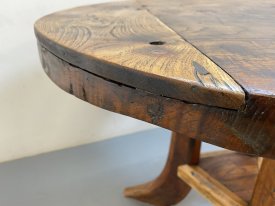 Hand Made Oak & Teak Garden Table