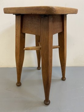 1940’s Solid Oak Stools