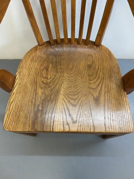 1930’s Oak Bankers Chair