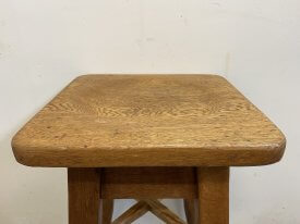 1940’s Solid Oak Stools