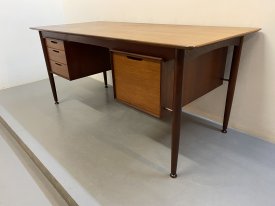 Danish Teak Executive Desk