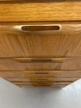 Tall Teak British Chest