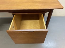 Danish Teak Executive Desk