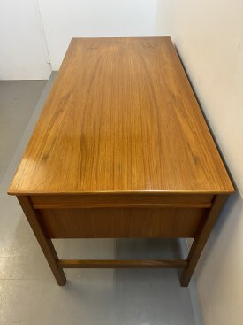 Danish Teak 4 Drawer Desk