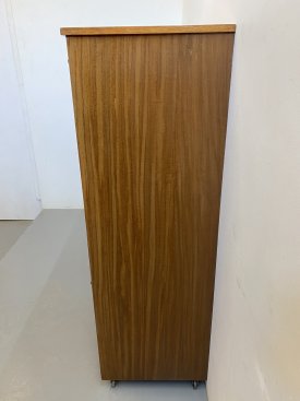 Tall Teak British Chest