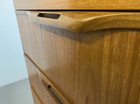 Tall Teak British Chest