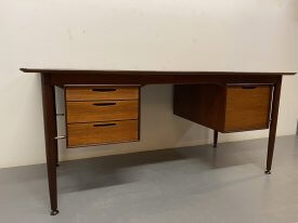 Danish Teak Executive Desk