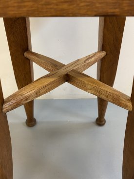 1940’s Solid Oak Stools