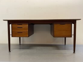 Danish Teak Executive Desk