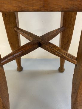 1940’s Solid Oak Stools