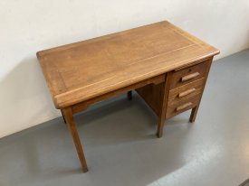 1950’s Oak Teacher’s Desk