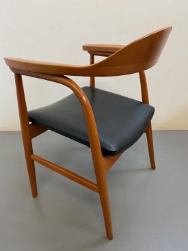 Danish Solid Beech Armchair