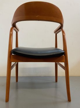 Danish Solid Beech Armchair