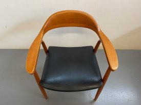 Danish Solid Beech Armchair