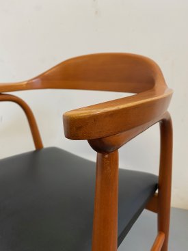 Danish Solid Beech Armchair