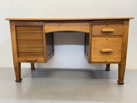 1930’s Solid Oak Clerks Desk