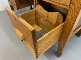 1930’s Solid Oak Clerks Desk