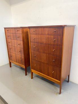 1960’s Vanson Mahogany Chests