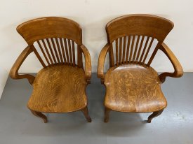 1940’s Oak Armchairs