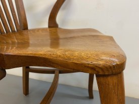 1940’s Oak Armchairs