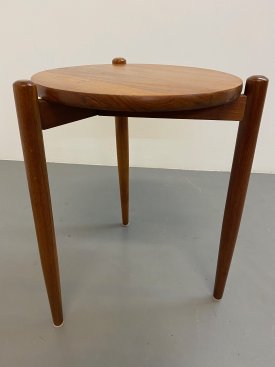 Solid Teak Tripod Table