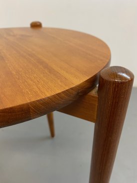 Solid Teak Tripod Table