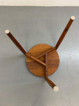Solid Teak Tripod Table