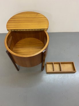 1960’s Drum Sewing Box