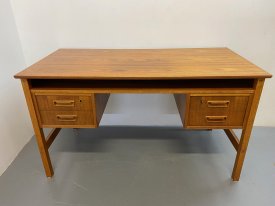 Danish Teak Floating Top Desk